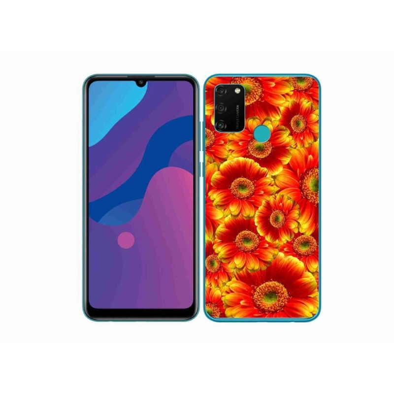 Zselés borítás mmCase a Honor 9A készülékhez - gerbera 1