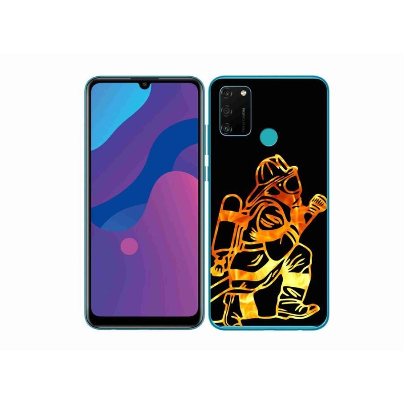 Zselés borítás mmCase a Honor 9A - tűzoltóhoz 1