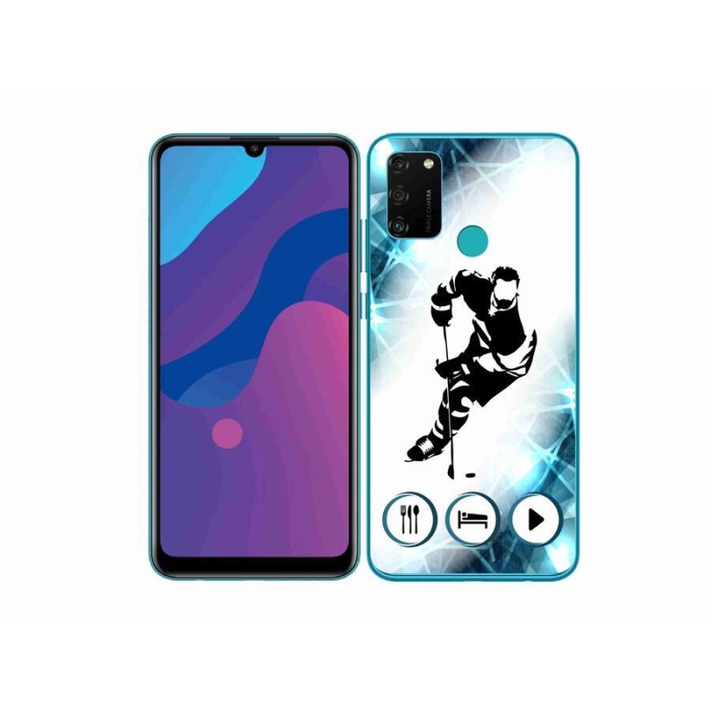 Zselés borítás mmCase a Honor 9A számára - hoki 1