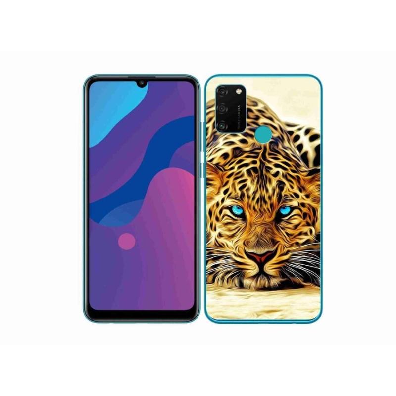 Gél borítás mmCase a Honor 9A számára - rajzfilm tigris