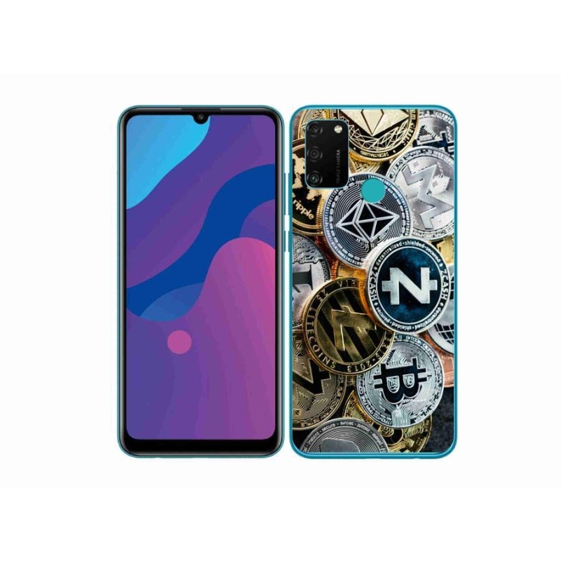 Gél borítás mmCase a Honor 9A számára - kriptovaluták