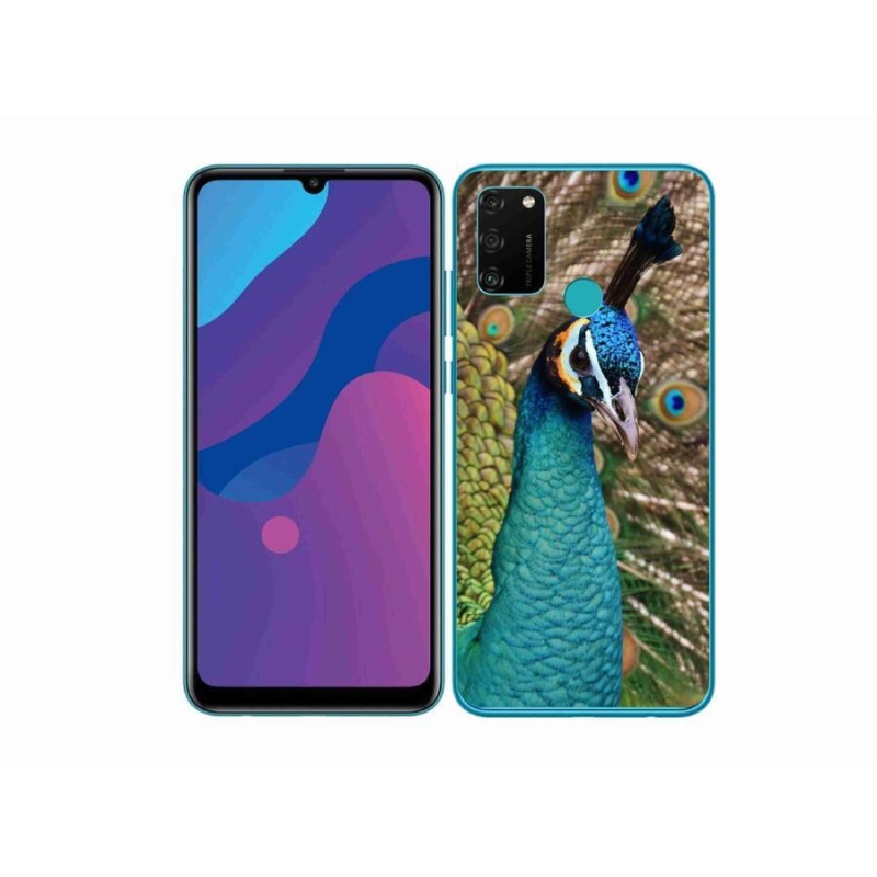 Zselés borítás mmCase a Honor 9A-hoz - páva