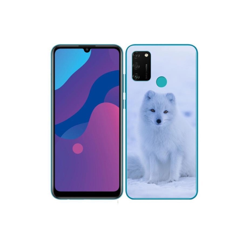 Zselés borítás mmCase a Honor 9A készülékhez - polár róka