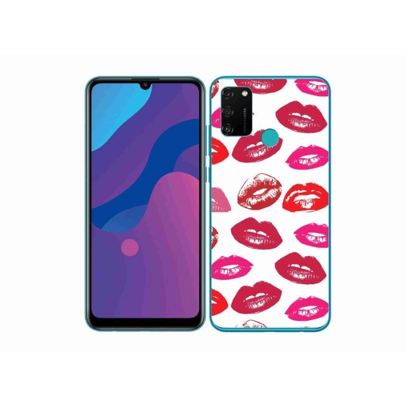 Zselés borítás mmCase a Honor 9A számára - ajkak