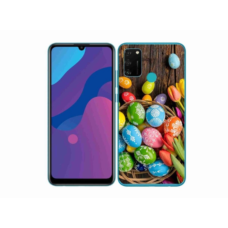 Gél borítás mmCase a Honor 9A számára - Húsvéti tojás
