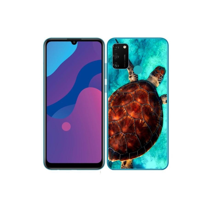 Zselés borítás mmCase a Honor 9A-hoz - teknősbéka