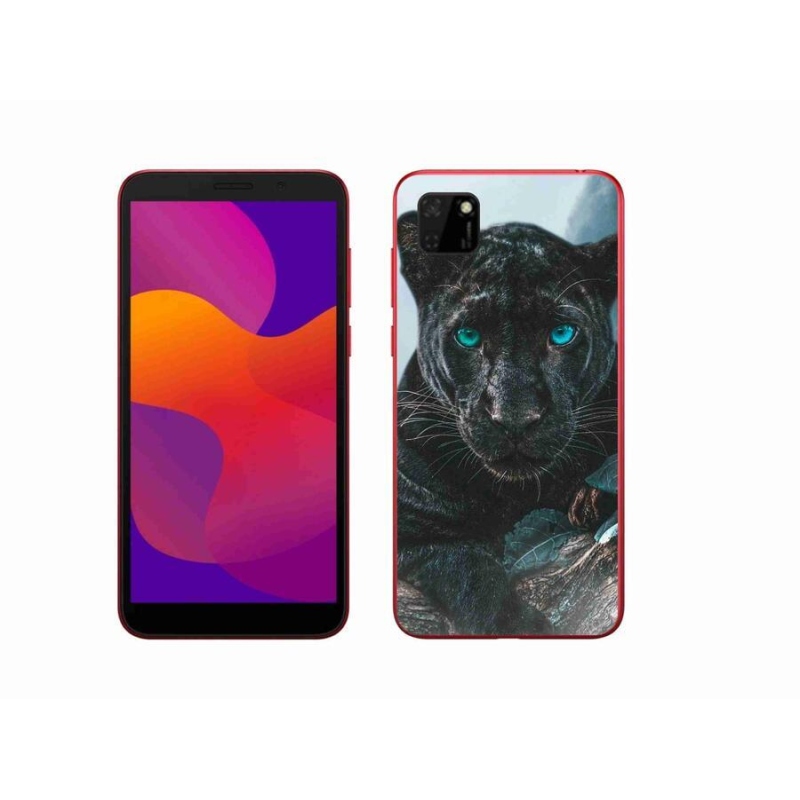 Zselés borítás mmCase a Honor 9S-hez - fekete párduc