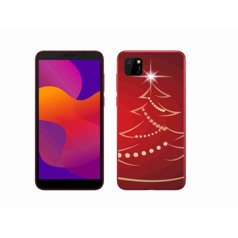Gél borítás mmCase a Honor 9S-hez - karácsonyfa karikatúra