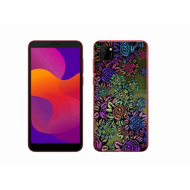 Gél borító mmCase a Honor 9S-hez - virágok 6