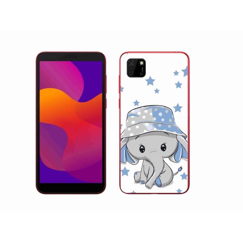 Zselés borítás mmCase a Honor 9S-hez - kék elefánt