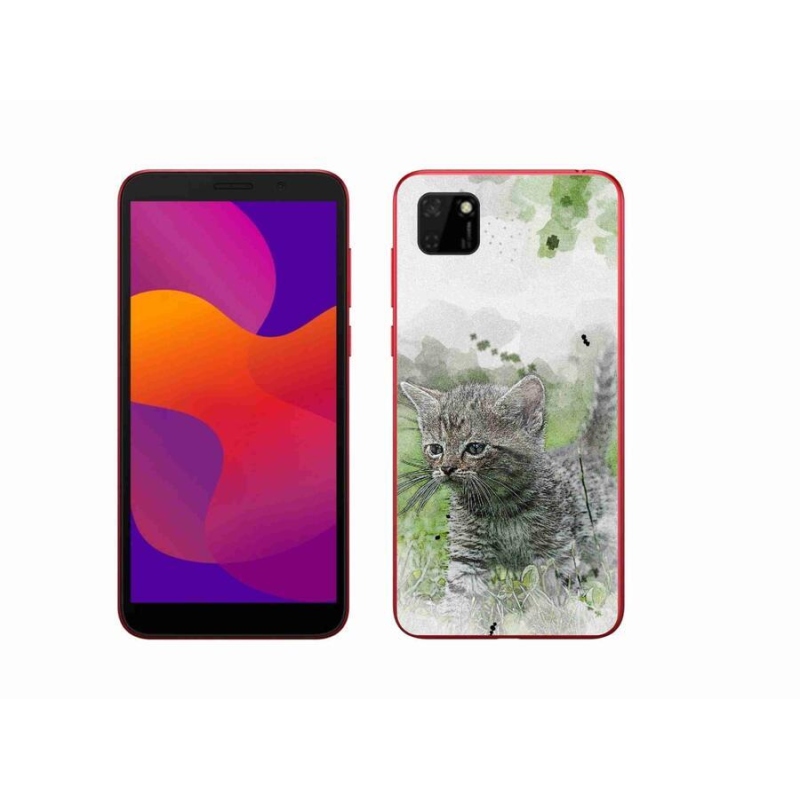 Gél borítás mmCase a Honor 9S-hez - aranyos cica 1