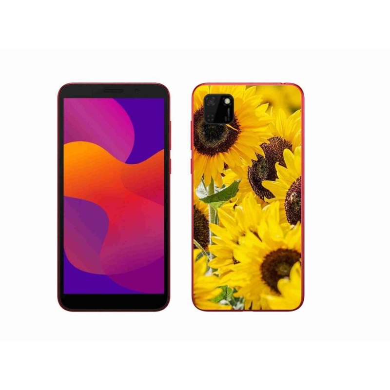 Zselés borítás mmCase a Honor 9S-hez - Napraforgó