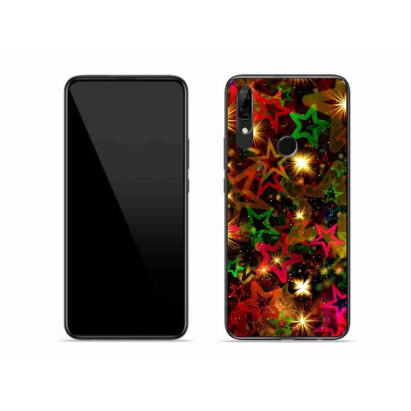 Zselés borítás mmCase a Honor 9X-hez - színes csillagok