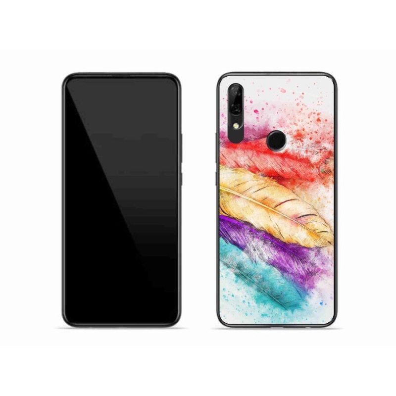 Zselés borítás mmCase a Honor 9X készülékhez - színes toll
