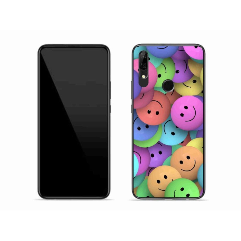 Gél borító mmCase a Honor 9X készülékhez - színes smiley-k