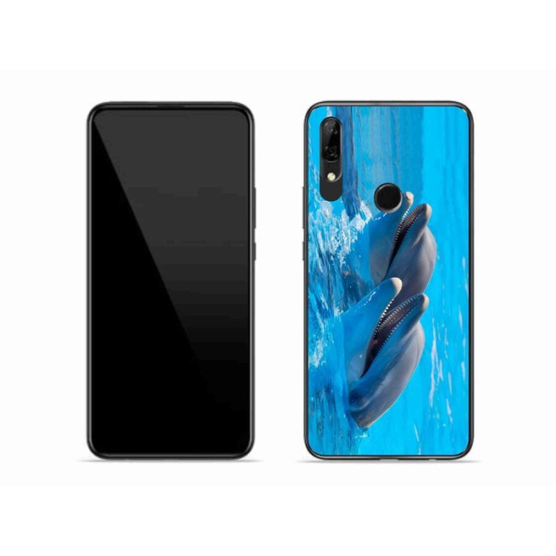 Zselés borítás mmCase a Honor 9X készülékhez - delfinek