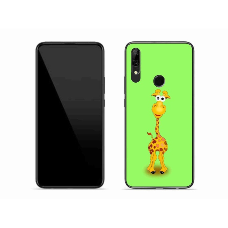 Gél borító mmCase a Honor 9X-hez - rajzfilm zsiráf