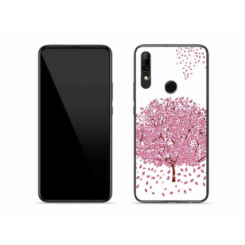 Gél borító mmCase a Honor 9X készülékhez - rajzfilmfa levelekkel