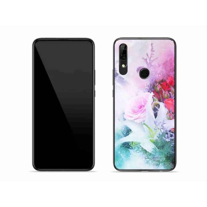 Gél borító mmCase a Honor 9X-hez - virág 4