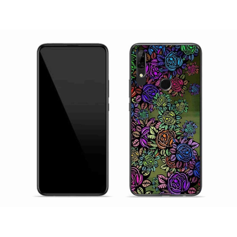 Zselés borítás mmCase a Honor 9X-hez - virágok 6
