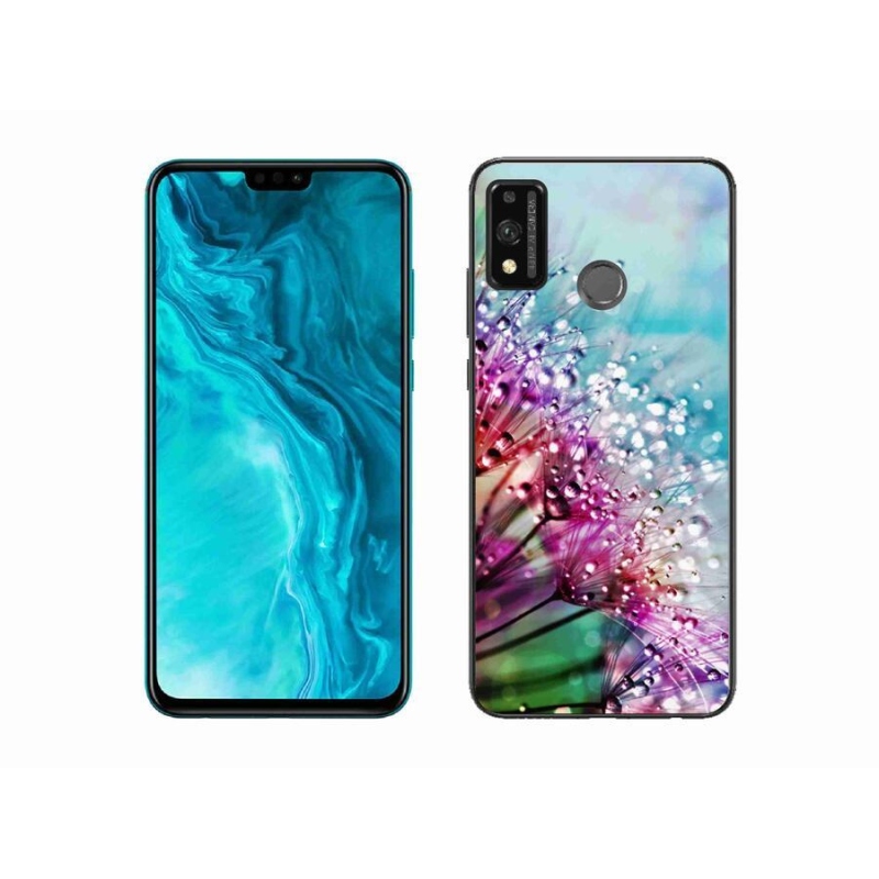 Gél borítás mmCase a Honor 9X Lite készülékhez - színes virágok