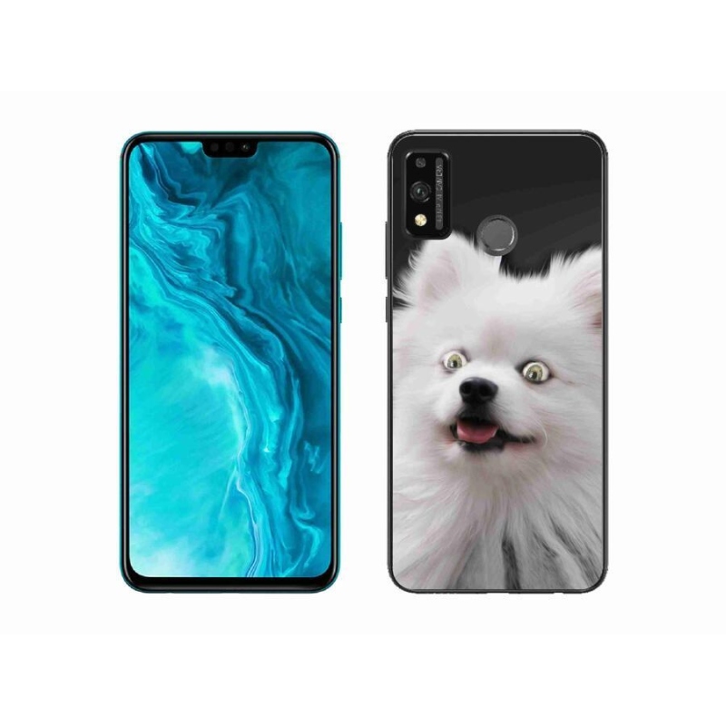 Zselés borítás mmCase a Honor 9X Lite készülékhez - fehér tipp