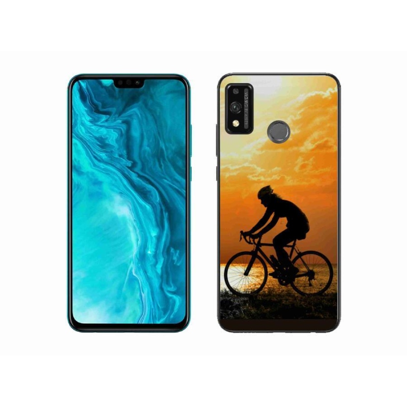 Gél borítás mmCase a Honor 9X Lite számára - kerékpározás
