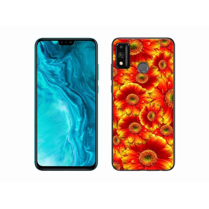 Zselés borítás mmCase a Honor 9X Lite készülékhez - gerbera 1