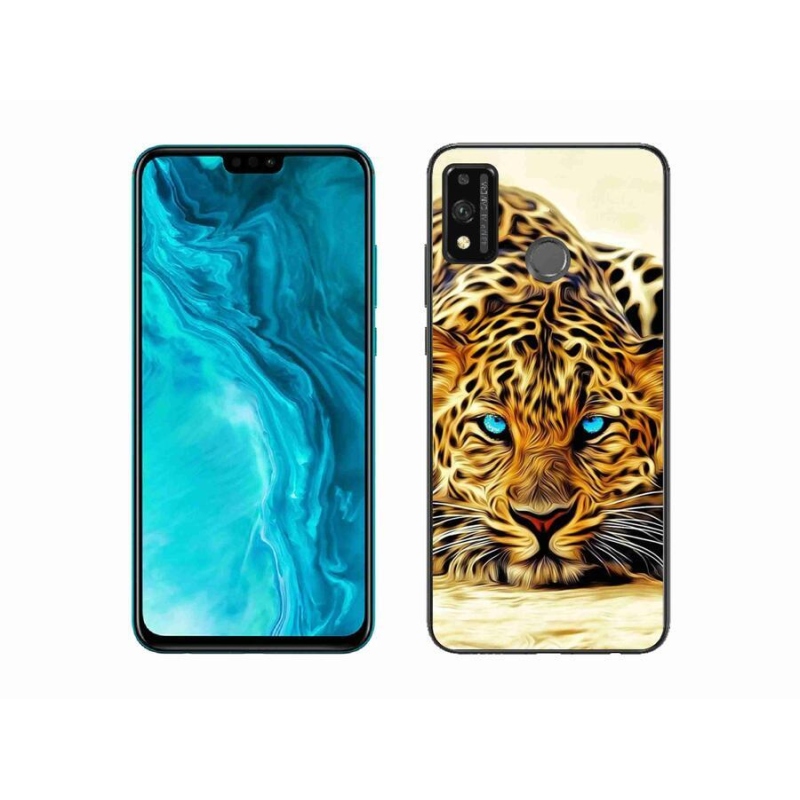 Gél borítás mmCase a Honor 9X Lite készülékhez - rajzfilm tigris