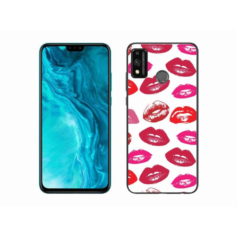 Zselés borítás mmCase a Honor 9X Lite készülékhez - ajkak
