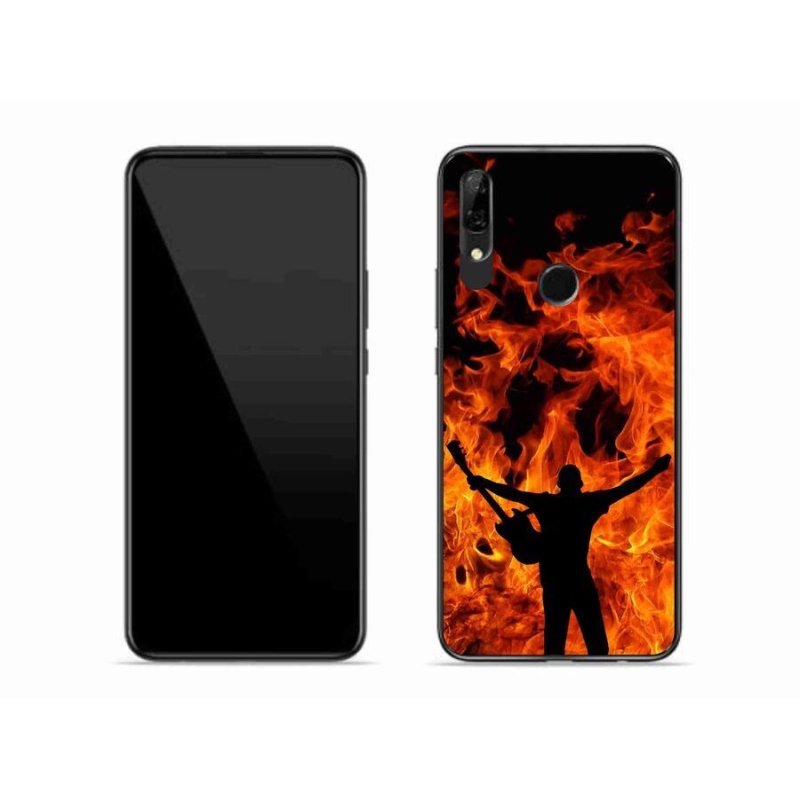 Gél borító mmCase a Honor 9X számára - zenész és tűz