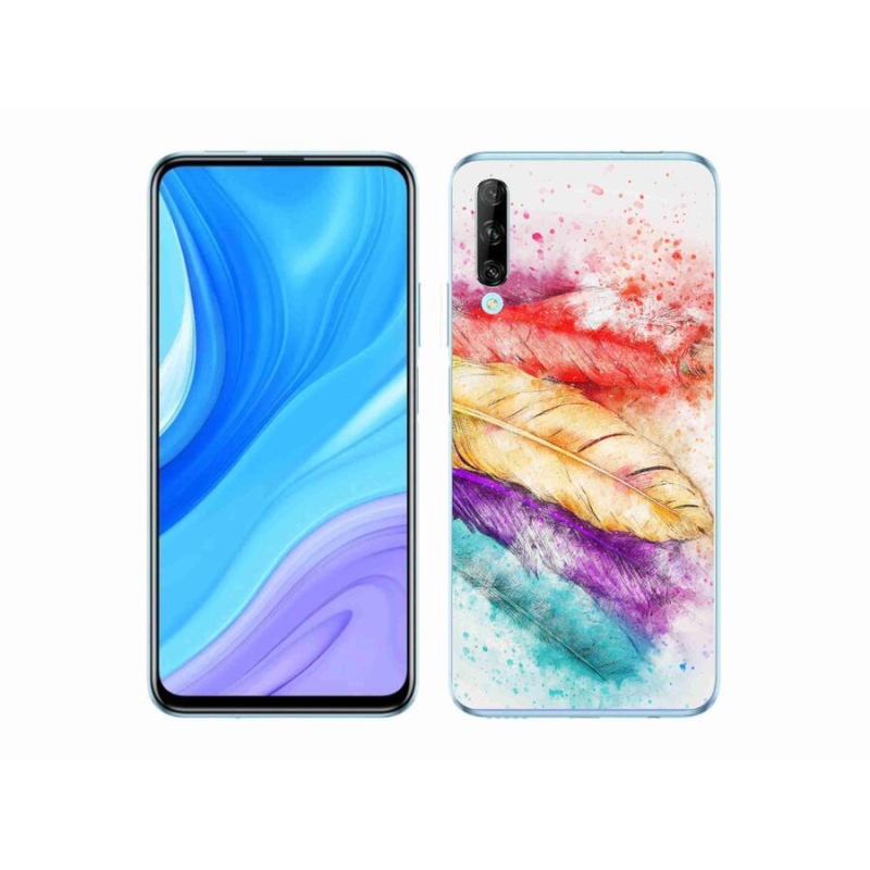 Zselés borítás mmCase a Honor 9X Pro készülékhez - színes toll