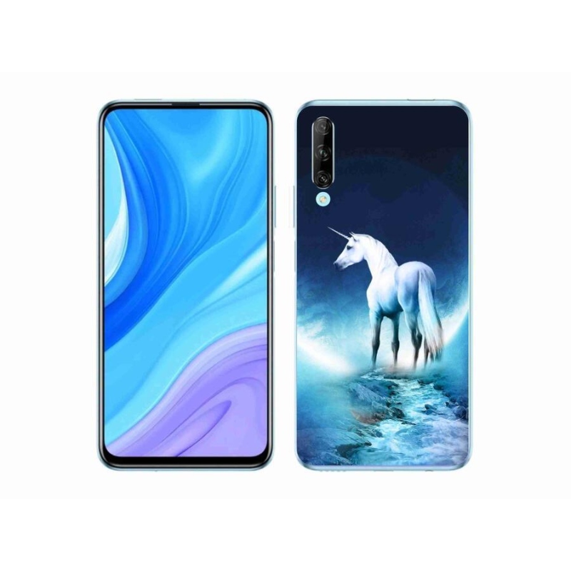 Zselés borítás mmCase a Honor 9X Pro készülékhez - fehér egyszarvú