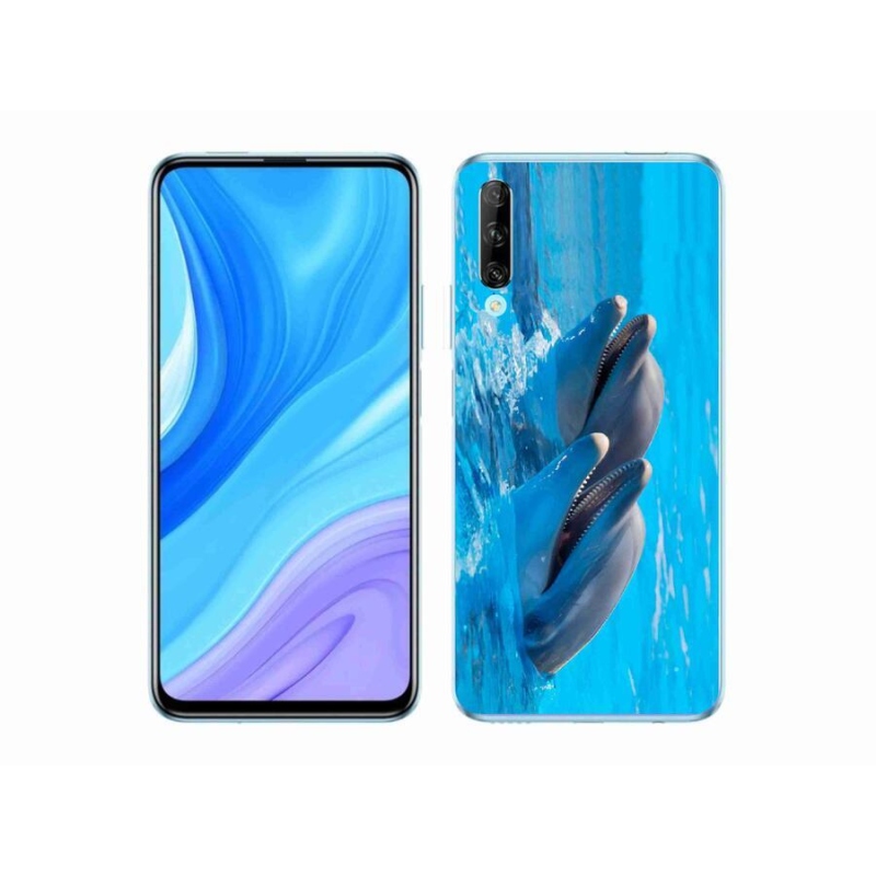 Gél borítás mmCase a Honor 9X Pro készülékhez - delfinek