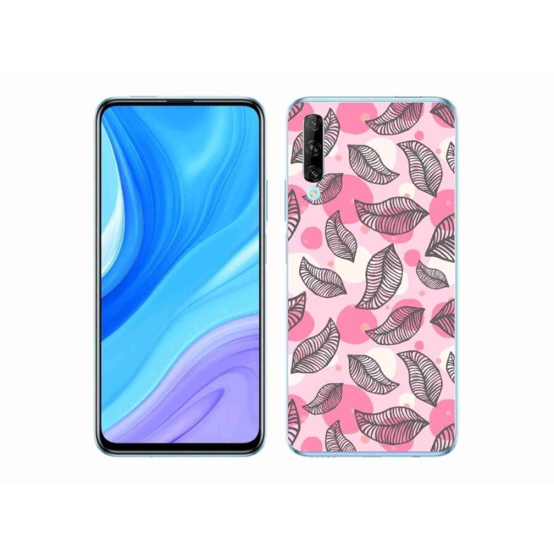 Gél borítás mmCase a Honor 9X Pro készülékhez - rajzfilmes hulló levelek