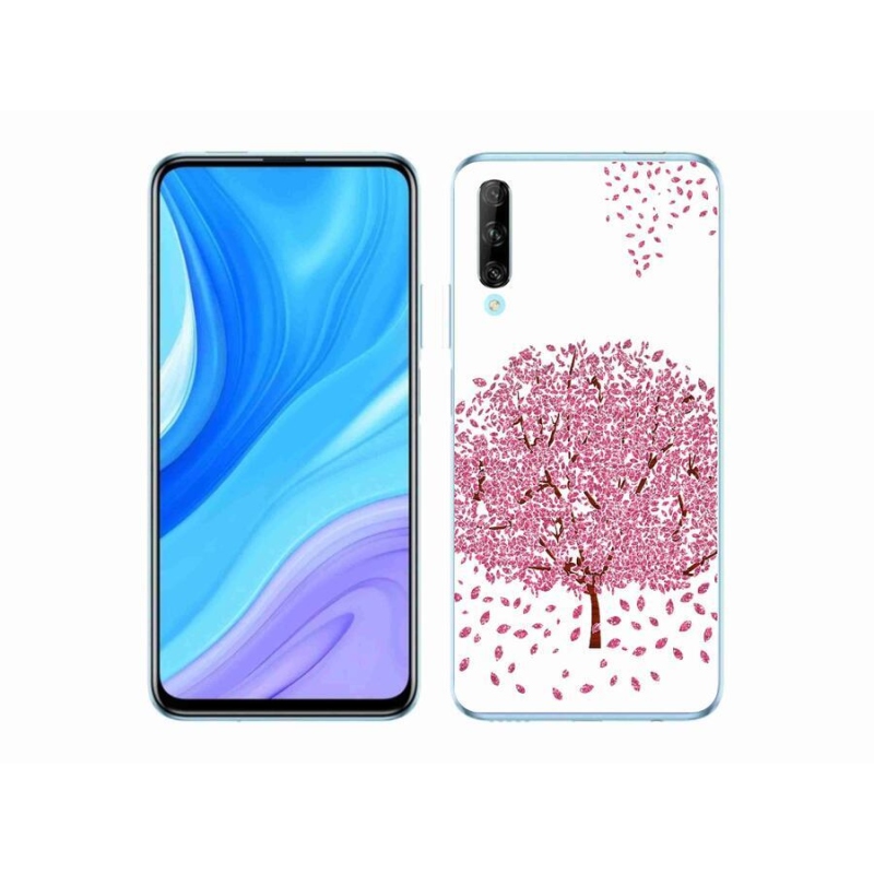 Gél borító mmCase a Honor 9X Pro készülékhez - rajzfilmfa levelekkel