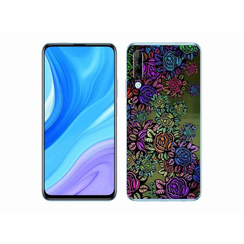 Gél borító mmCase a Honor 9X Pro számára - virágok 6