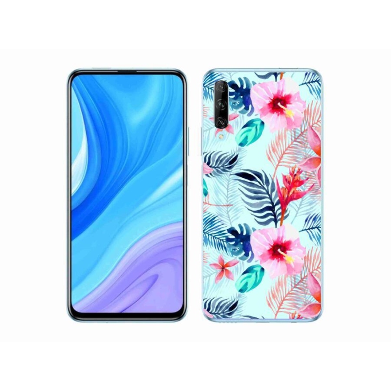 Zselés borítás mmCase a Honor 9X Pro-hoz - virágok