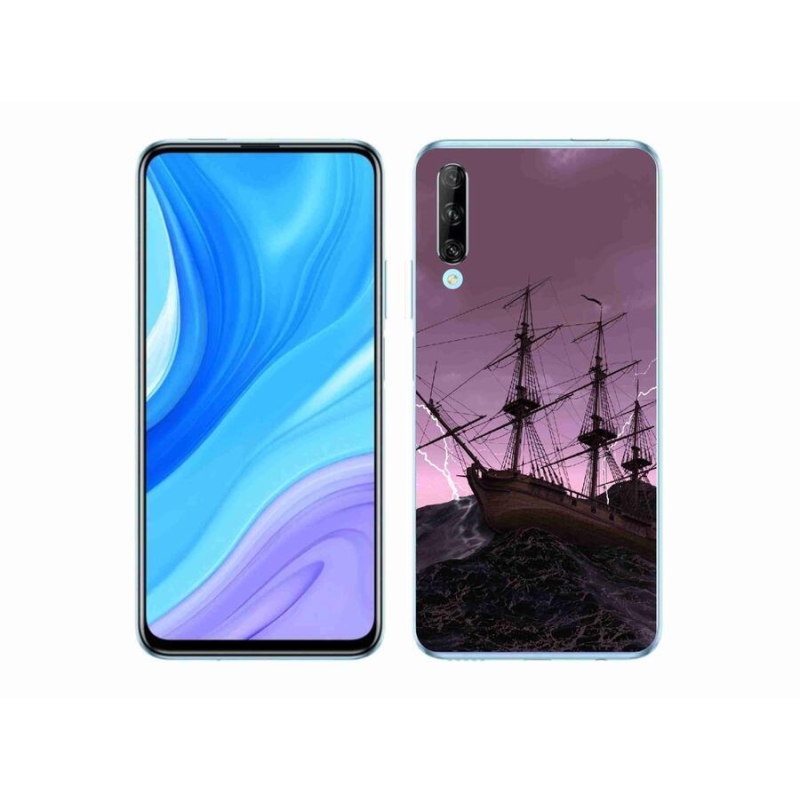 Zselés borítás mmCase a Honor 9X Pro számára - hajó a viharban