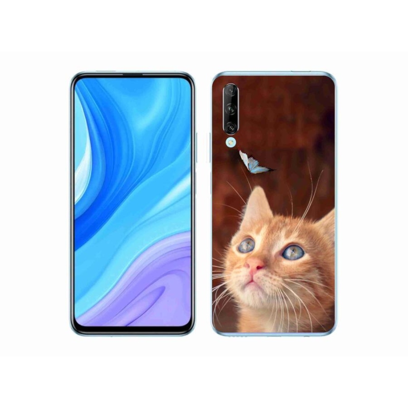 Gél borítás mmCase a Honor 9X Pro-hoz - pillangó és cica