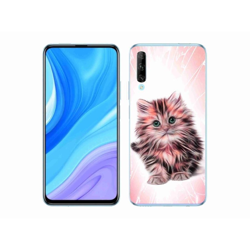 Gél borítás mmCase a Honor 9X Pro számára - aranyos cica