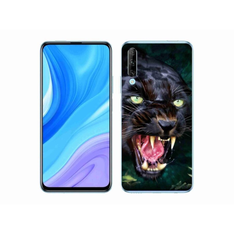 Zselés borítás mmCase a Honor 9X Pro készülékhez - dühös fekete párduc