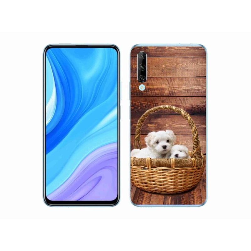 Zselés borítás mmCase a Honor 9X Pro készülékhez - kölyökkutyák