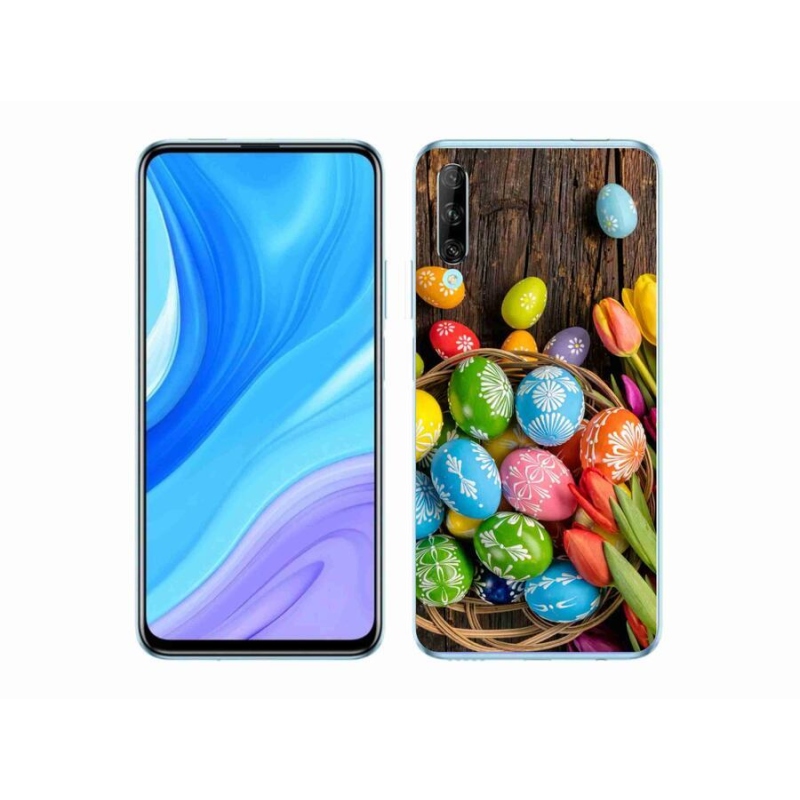 Zselés borítás mmCase a Honor 9X Pro számára - Húsvéti tojások