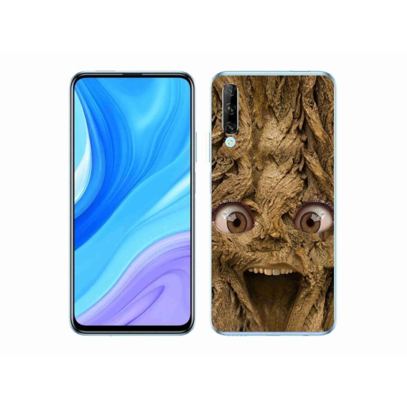 Gél borítás mmCase a Honor 9X Pro számára - boldog fa szemekkel