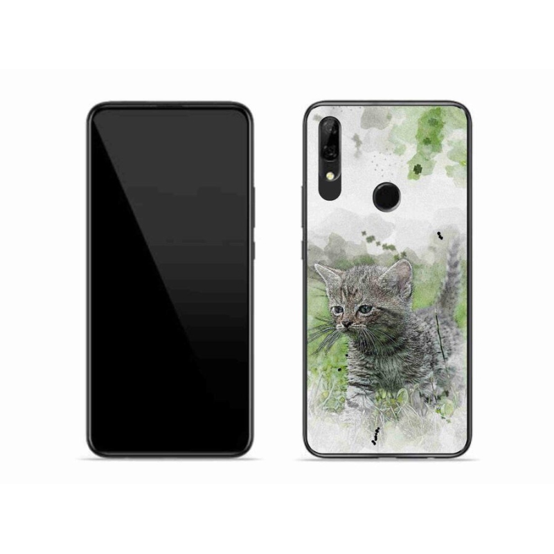 Gél borító mmCase a Honor 9X-hez - aranyos cica 1