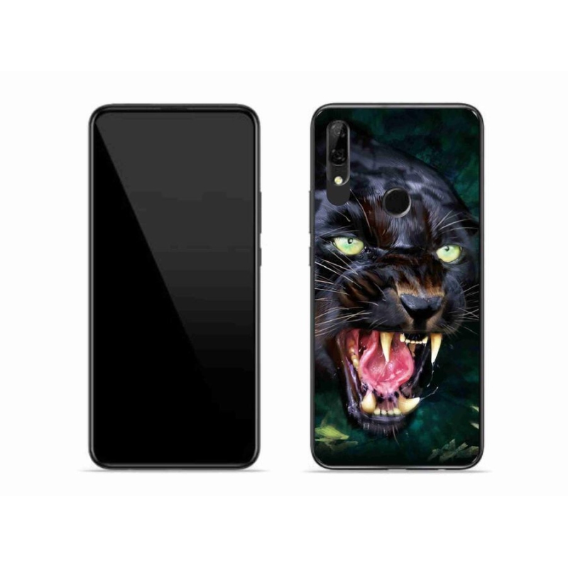 Gél borítás mmCase a Honor 9X készülékhez - dühös fekete párduc