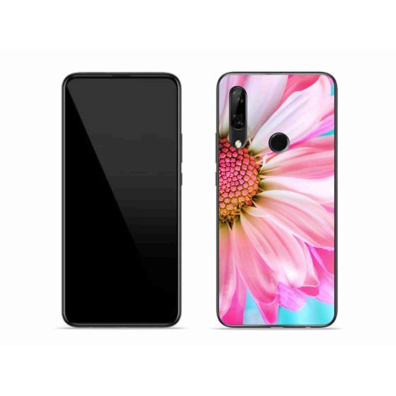 Gél borító mmCase a Honor 9X készülékhez - rózsaszín virág