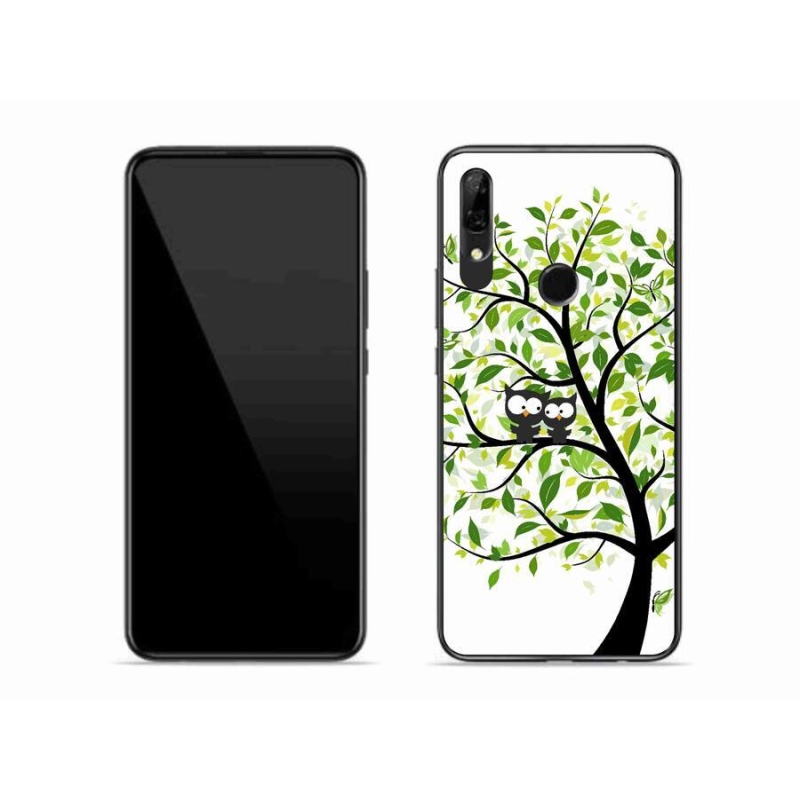 Zselés borítás mmCase a Honor 9X-hez - baglyok a fán