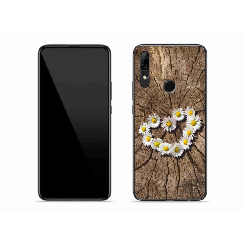 Zselés borítás mmCase a Honor 9X készülékhez - százszorszépek szíve